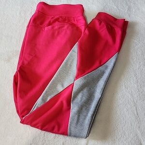 Riflessi Collection Premium Edition Pink / Gray  Diamond Pattern Jogger